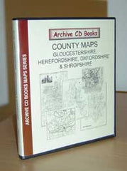Image unavailable: Maps - Vol. 11 - Gloucestershire, Herefordshire, Oxfordshire, Shropshire