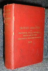Slater's 1904 Directory Stretford, Prestwich Eccles etc.