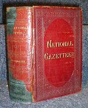 National Gazetteer of the United States 1884