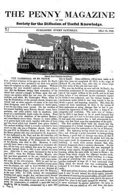 The Penny Magazine 1837