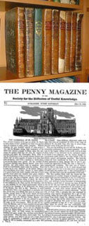The Penny Magazine 1832-1844 Set