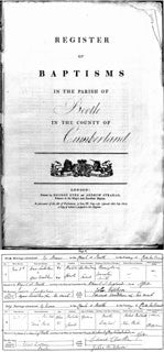 Parish Registers of Bootle - Originals