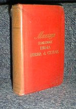 Murray's Handbook- India, Burma and Ceylon 1933