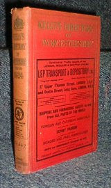 Kelly's 1924 Directory of Worcestershire