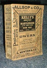Image unavailable: Kelly's 1936 Directory of Marylebone & St John's Wood