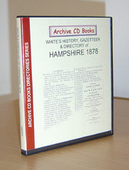 Image unavailable: White's 1878 History, Directory and Gazetteer of Hampshire
