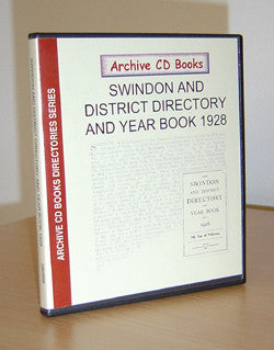Swindon & District Directory & Year Book 1928