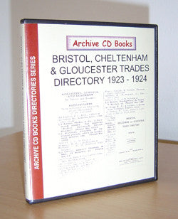 1923-4 Bristol, Cheltenham & Gloucester Trades Directory