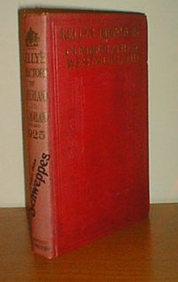 1925 Kelly's Directory of Cumberland.