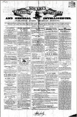 Image unavailable: Soulby's Ulverston Advertiser 1848-1862 Set