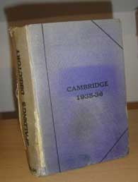 Cambridge Directory 1935-6