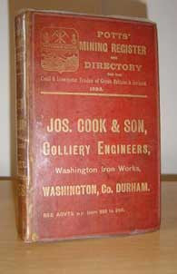 Potts' 1893 Mining Register & Directory