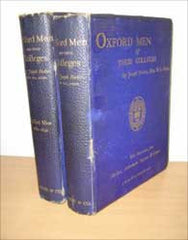 Image unavailable: Oxford Men and Their Colleges (1880-1892) 