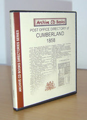 Image unavailable: Post Office Directory of Cumberland 1858