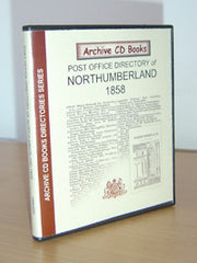 Image unavailable: Post Office Directory of Northumberland 1858