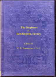 The Registers of Beddington, Surrey