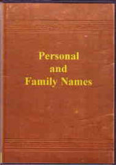 Image unavailable: Personal and Family Names