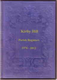 Kirby Hill Parish Register 1576-1812