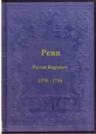 Parish Registers of Penn 1570-1754