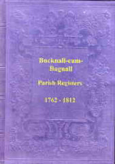Image unavailable: Bucknall-cum-Bagnall Parish Registers 1762-1812
