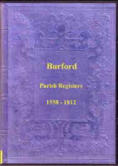 Image unavailable: Parish Registers of Burford