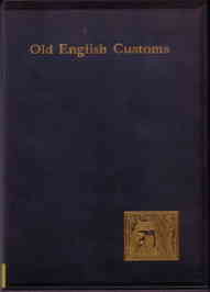 Old English Customs