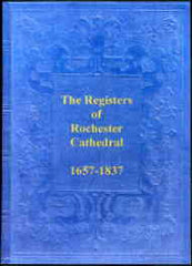 Image unavailable: Registers of Rochester Cathedral 1657-1837
