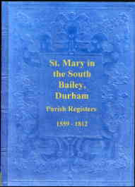 Parish Registers of St. Mary South Bailey Durham