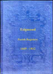 Image unavailable: Parish Registers of Edgmond 1669-1812, Shropshire