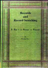 Image unavailable: Records and Record Searching
