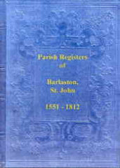 Image unavailable: Parish Registers of Barlaston, St. John (Staffordshire)