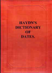 Image unavailable: Haydn's Dictionary of Dates