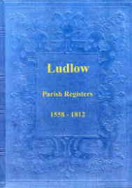 Parish Registers of Ludlow 1558-1812
