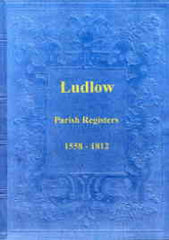 Image unavailable: Parish Registers of Ludlow 1558-1812