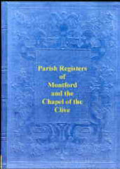 Image unavailable: Parish Registers of Montford & Clive, Shropshire