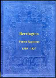Parish Registers of Berrington, Shropshire