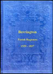 Image unavailable: Parish Registers of Berrington, Shropshire