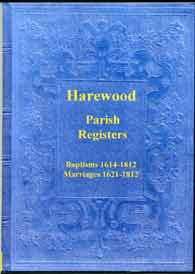 The Parish Registers of Harewood Part I
