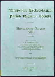 Shrewsbury Burgess Roll