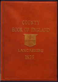 County Book of England Lancashire 1875