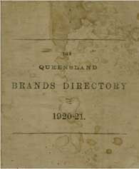 Image unavailable: Queensland Brands Directory 1920-1921