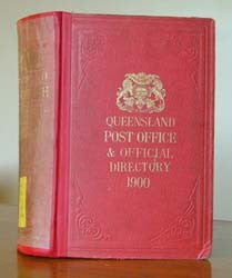 Queensland Post Office Directory 1900 (Wise)