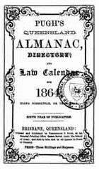 Image unavailable: Pugh’s Almanac and Queensland Directory 1864
