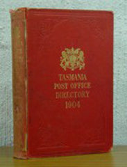 Image unavailable: Tasmania Post Office Directory 1904 (Wise) 