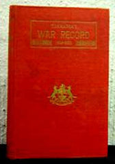 Image unavailable: Tasmania's War Record 1914-1918