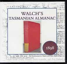 Image unavailable: Walch's Tasmanian Almanac 1898