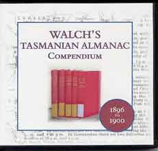 Image unavailable: Walch's Tasmanian Almanac Compendium 1896-1900
