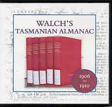 Image unavailable: Walch's Tasmanian Almanac Compendium 1906-1910