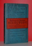Image unavailable: Ballarat and District Directory 1904