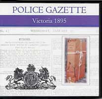 Image unavailable: Victoria Police Gazette 1895